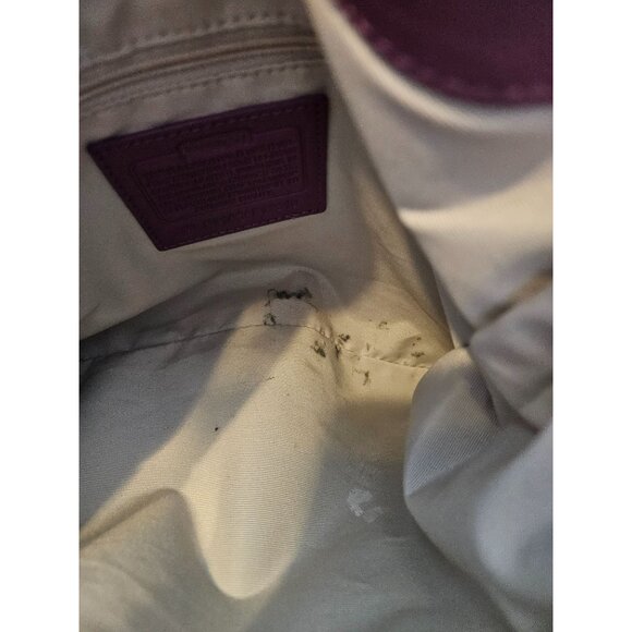 Coach Vintage Soho Lynn Multi Compartment Shoulder Hobo Leather Bag - Picture 13 of 14